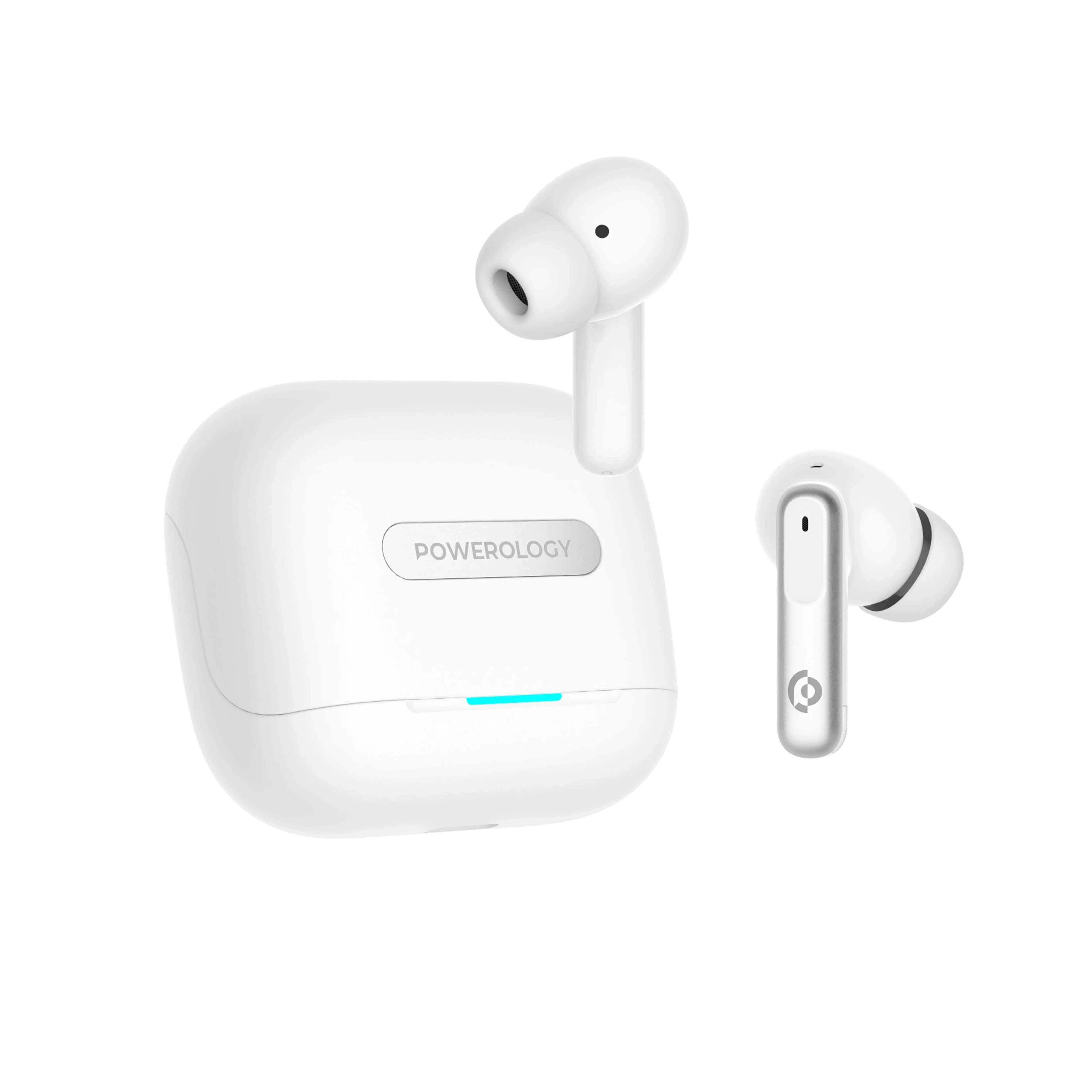 Hybrid ANC+ENC 6Mic Earphone Wireless Earbud