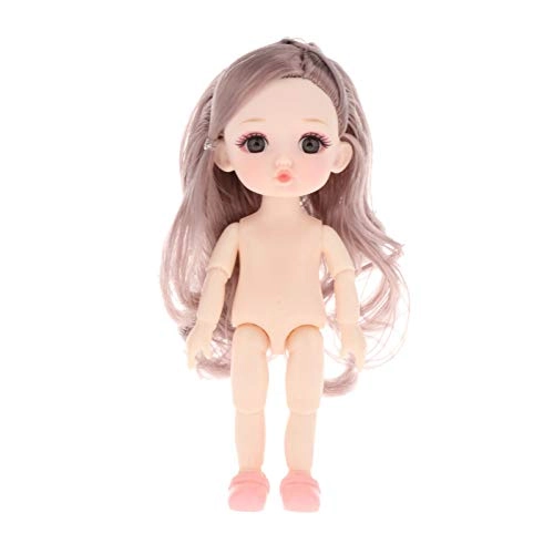 BJD Doll - 1/12 Plastic Long Hair