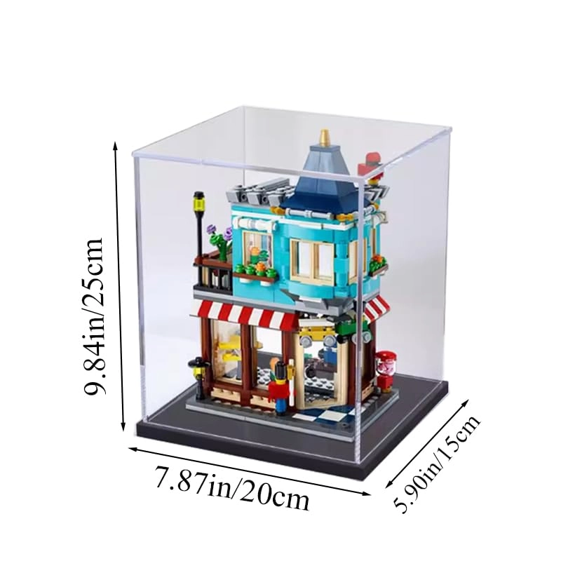 LEGO Display Case (31105) - Clear Acrylic Black Bottom