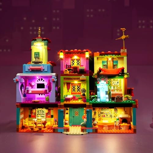LED Light Kit for LEGO The Magical Madrigal House 43245