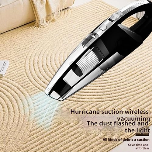 Handheld Vacuum Cleaner - 25-30mins Runtime HEPA Filter