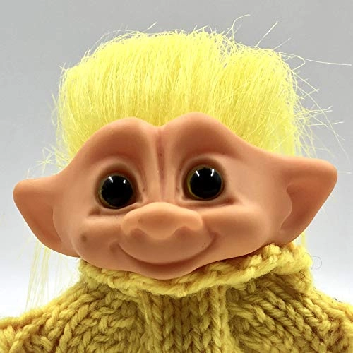 Good Luck Troll Dolls - 10cm Yellow Hair