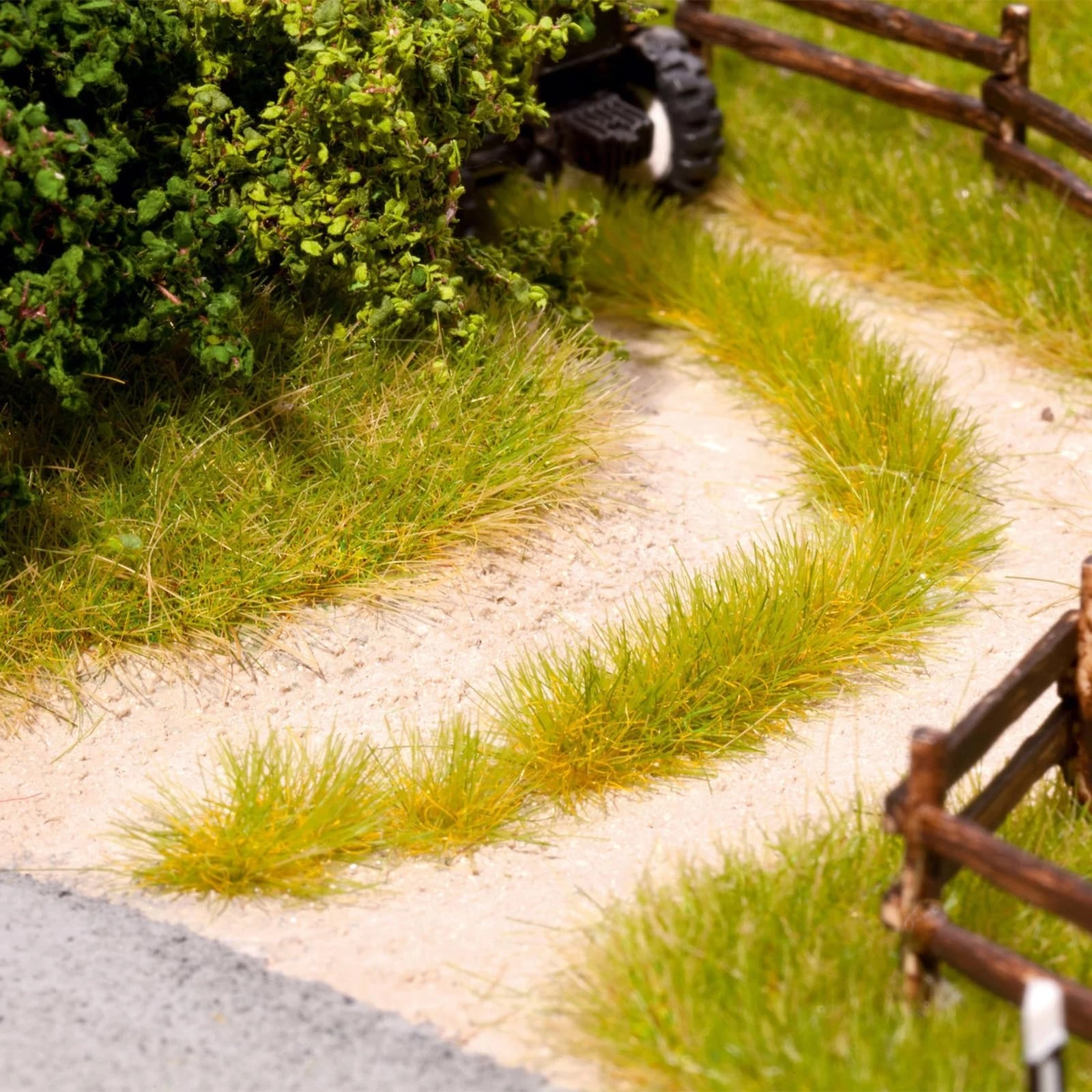Static Grass Bushy Tufts - 126 pieces