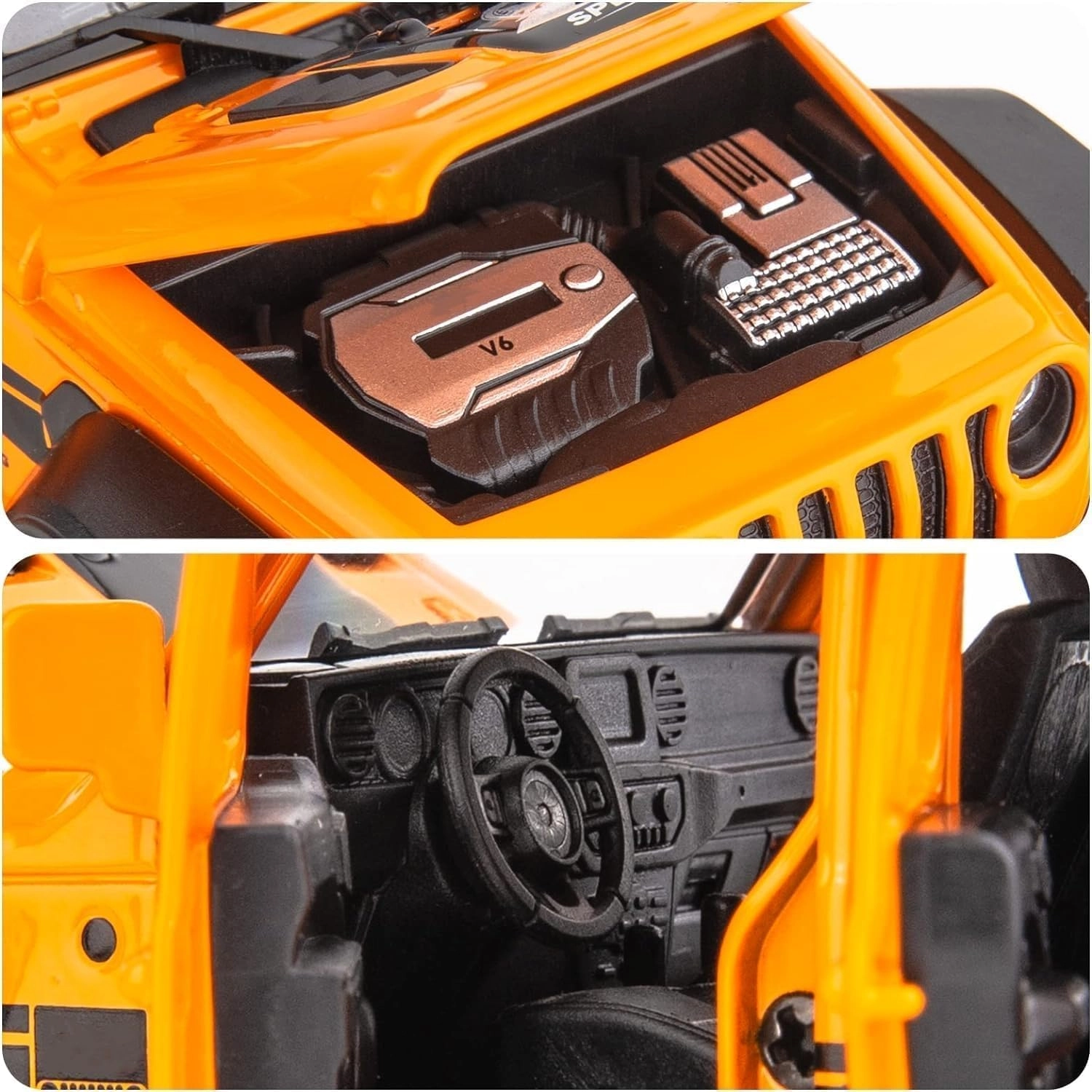 Wrangler Rubicon - 1:32 Scale 1.0 Count