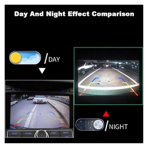 Rear Reversing Backup Camera - Night view AV 1280*720P
