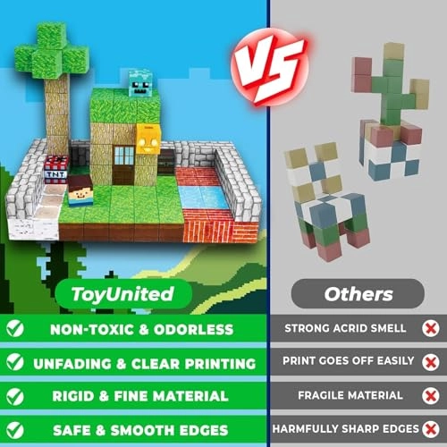 Magnetic Building Blocks - 150 pcs