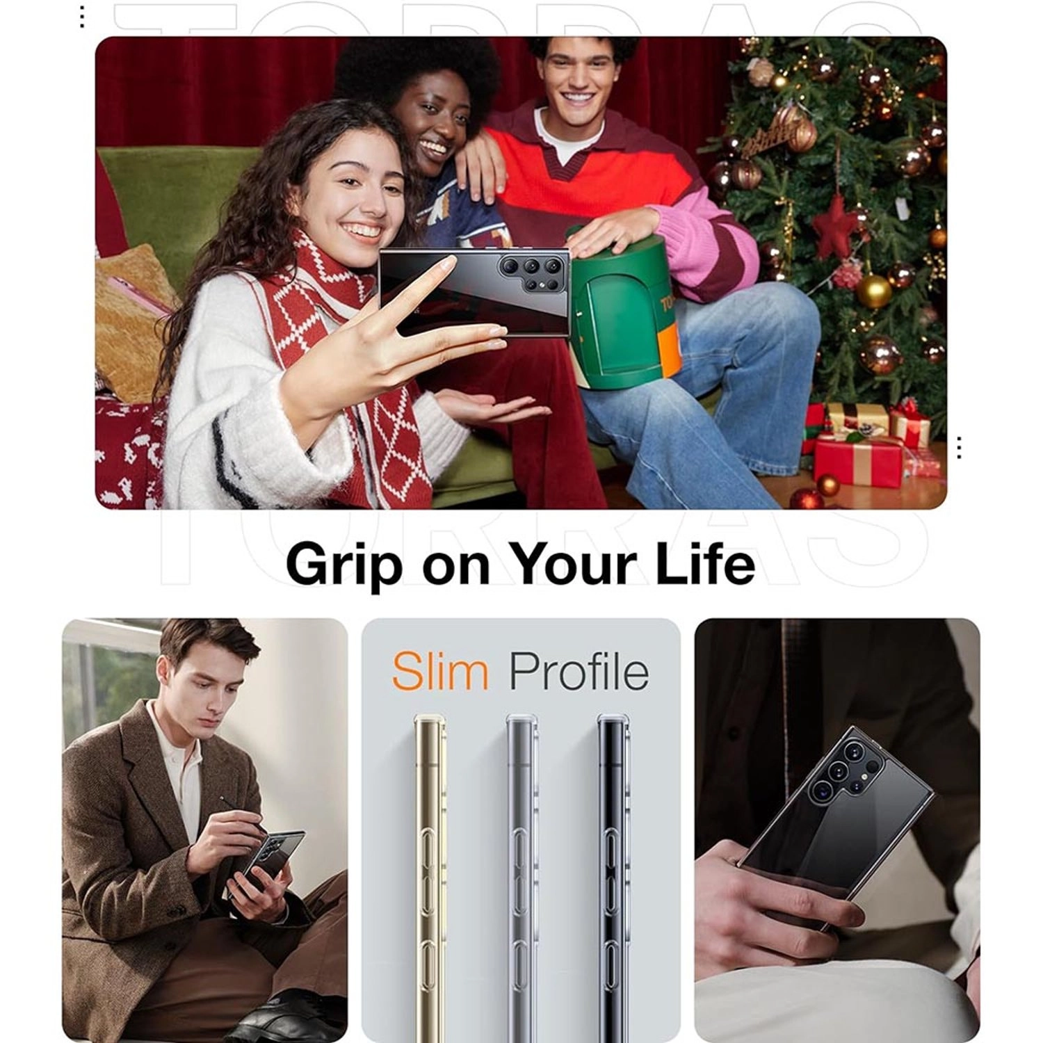 Diamond Clear Case for Samsung Galaxy S24 Ultra