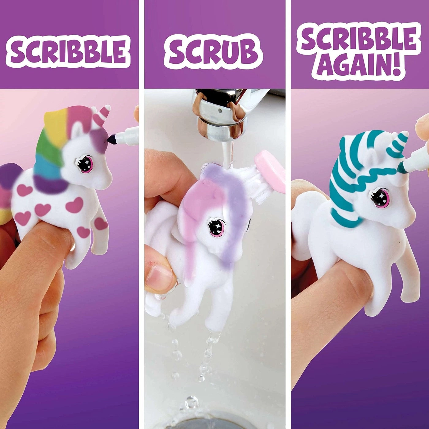 Scribble Scrubbie - Toy Pet Playset 3+ years 5 pcs