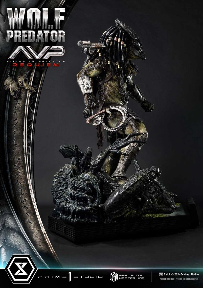Requiem Wolf Predator - Aliens vs Predator - H:95cm