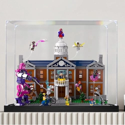 Acrylic Display Box for LEGO X-Men: X-Mansion 76294 - acrylic