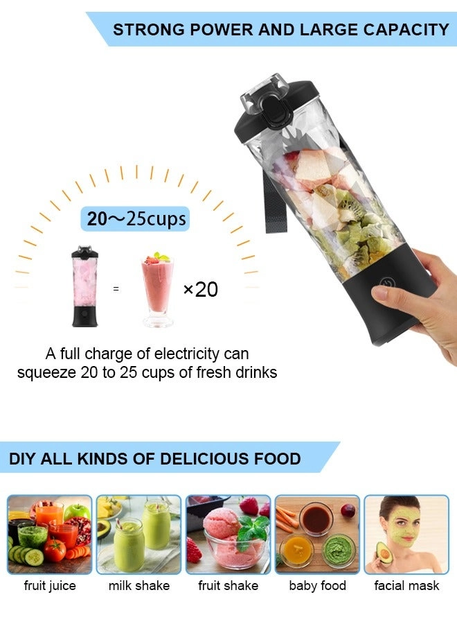 A9-B - Portable USB Rechargeable Blender