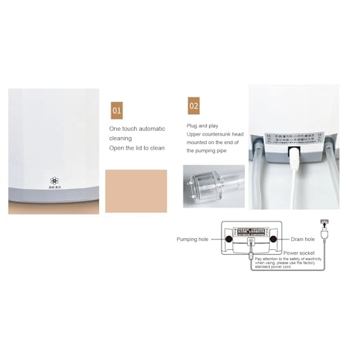 Mini Tea Cup Washer - 4L USB Rechargeable