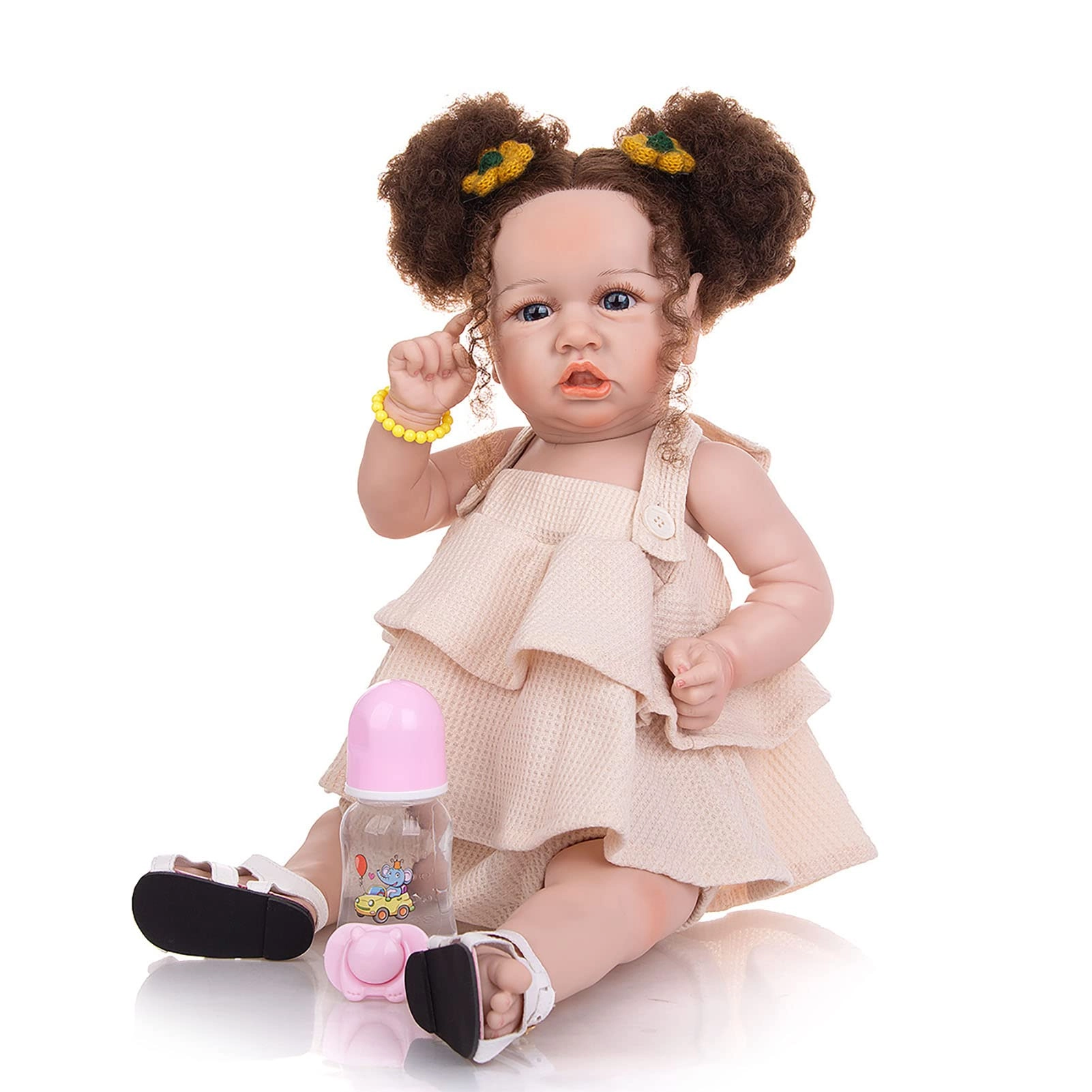 Reborn Baby Doll - 22 Inch Vinyl Baby Girl