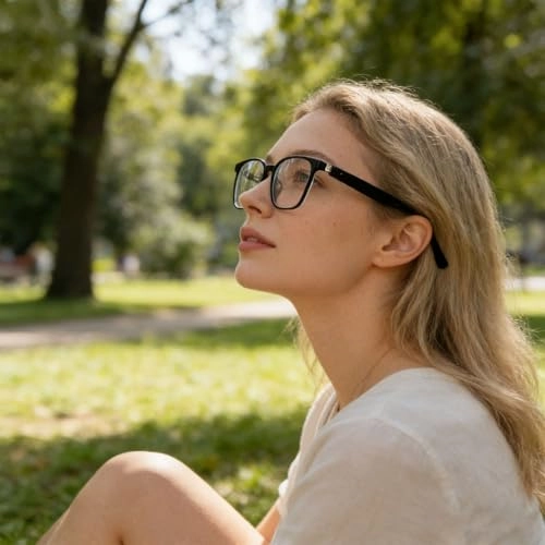 AI Smart Glasses - UV400 Touch Control 4H Playback