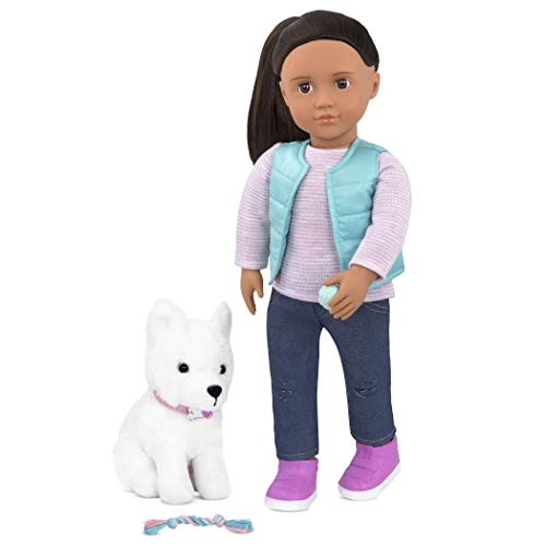 Cassie Fashion Doll - 46cm plush dog