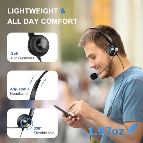 C802EC1 Wired Headset