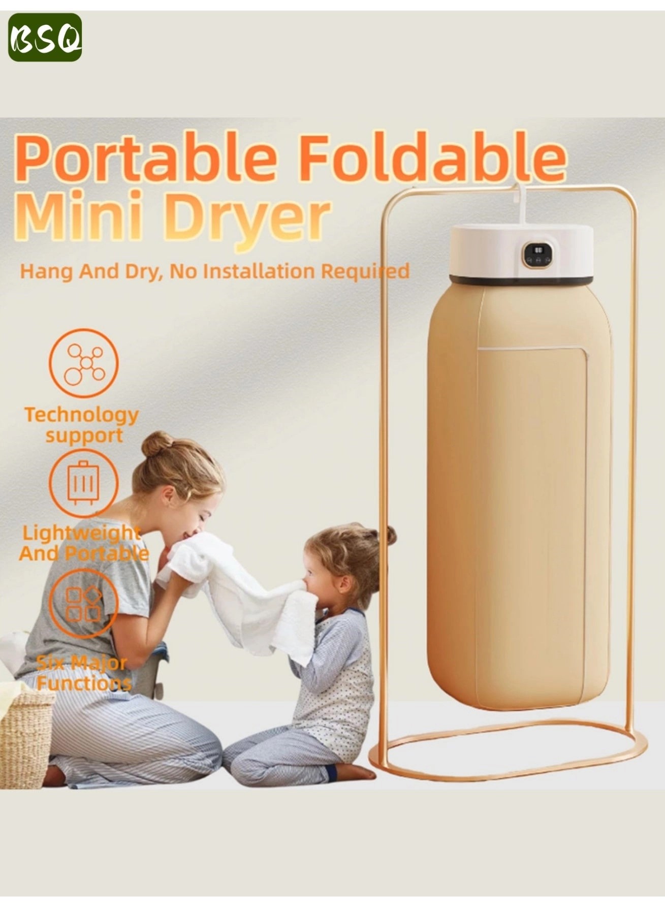 Portable clothes dryer