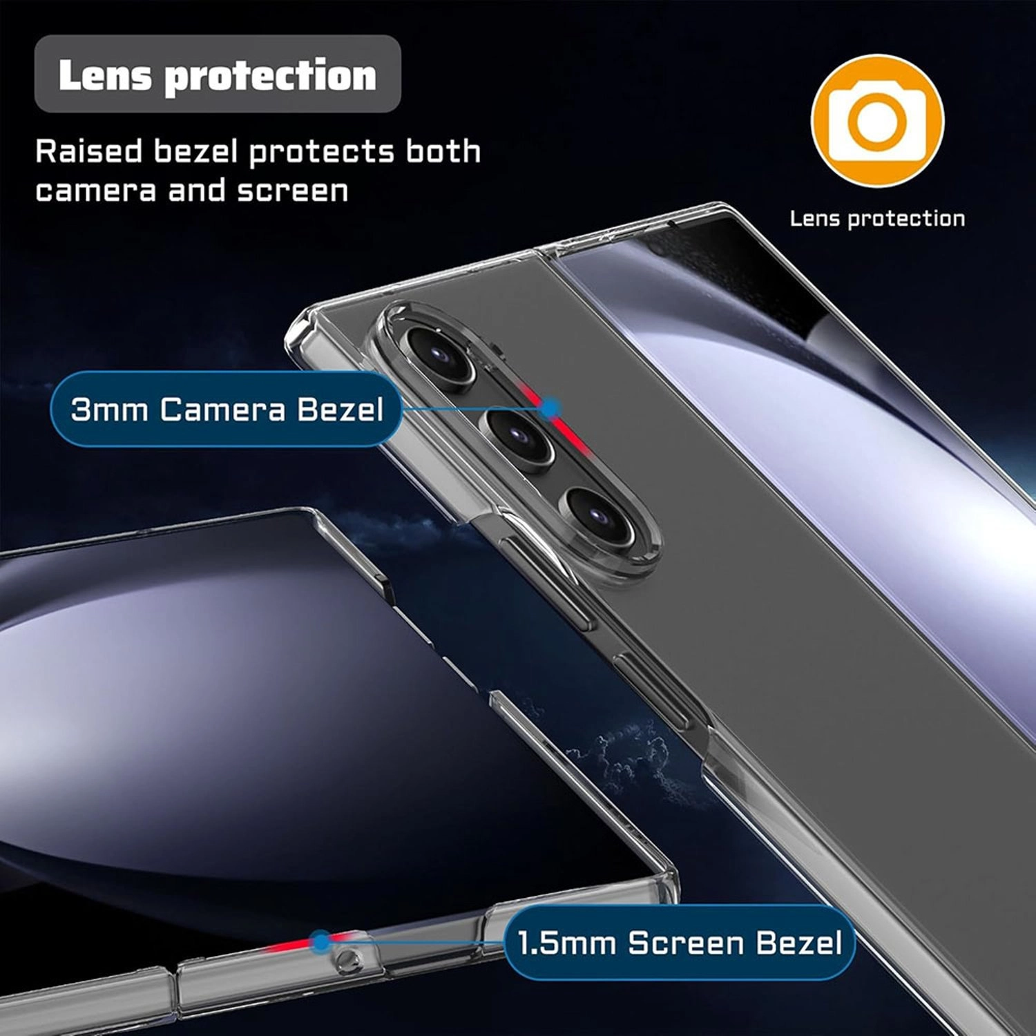 MagSafe Clear Case for Samsung Galaxy Z Fold 6