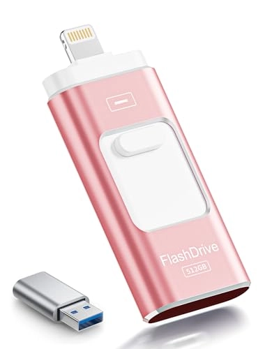 USB Stick - USB 3.0 Lightning Type-C for iPhone 512GB