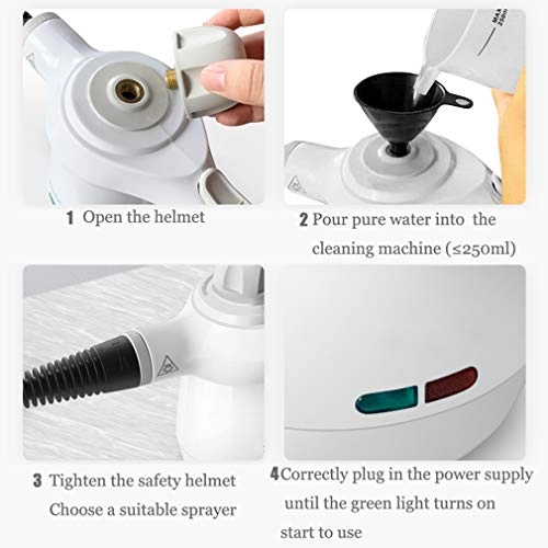 Handheld Steam Cleaner - 2.6 to 3.2BAR 350ml