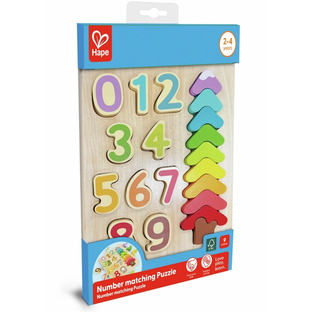 Hape Colours And Numbers - 3 + 20 pieces