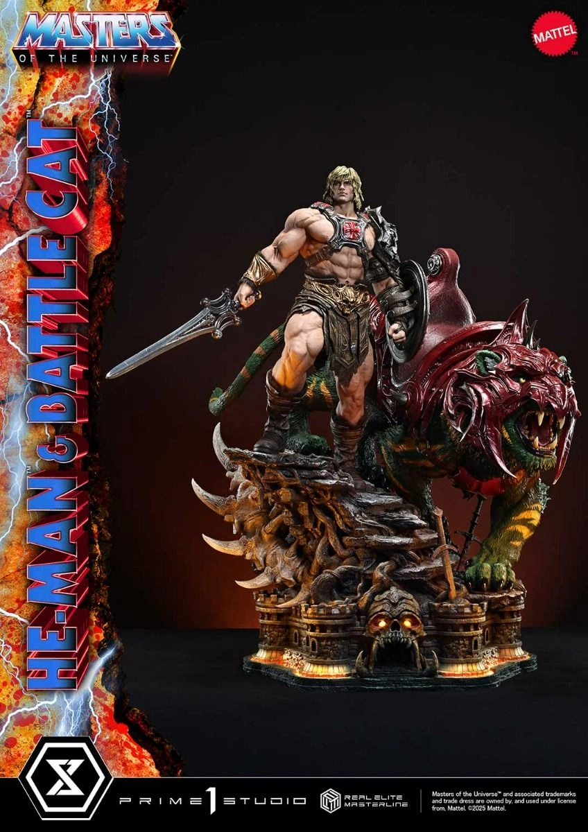 He-Man & Battle Cat - Real Elite Masterline 1/4 Statue
