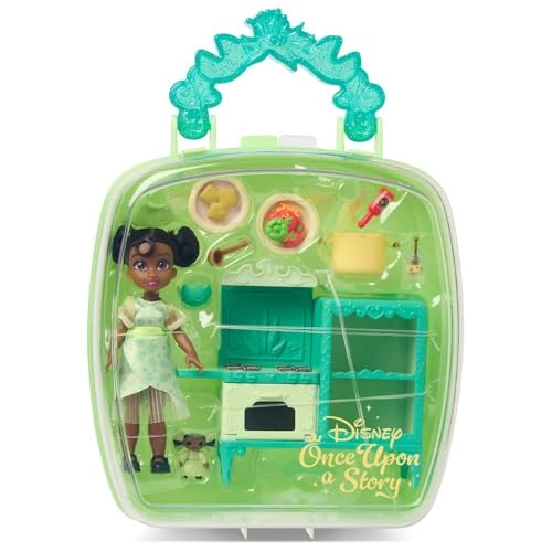 Tiana Mini Doll Playset - 5 Inch Once Upon a Story Ages 3+