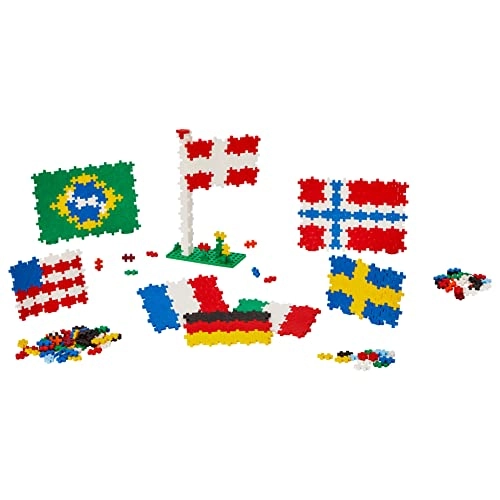 Learn to Build - Flags of The World - 500 pcs