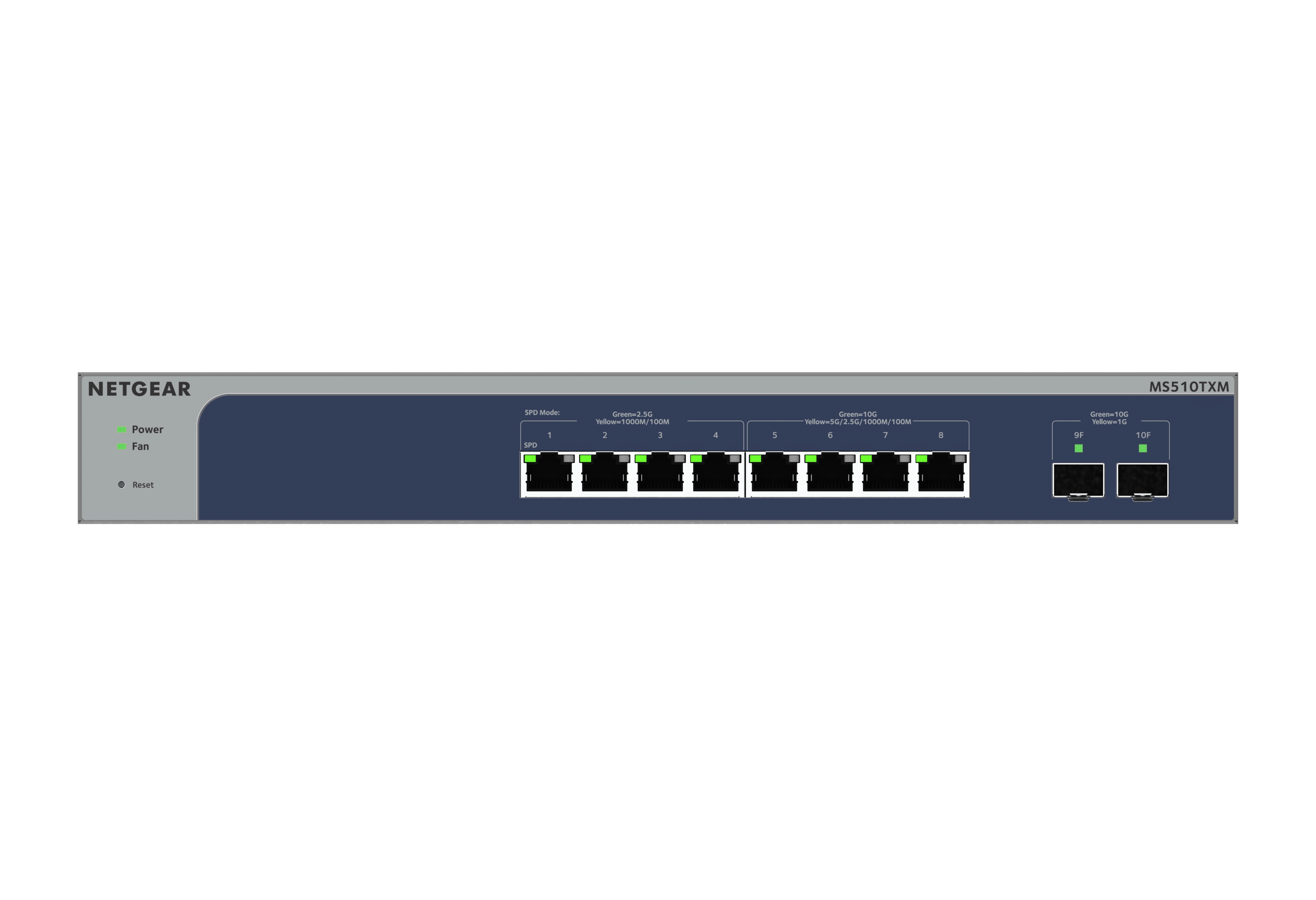 MS510TXPP-100NAS 10-Ports
