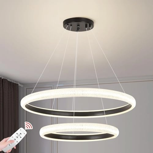 Modern LED Bedroom Chandelier - up to 100 cm