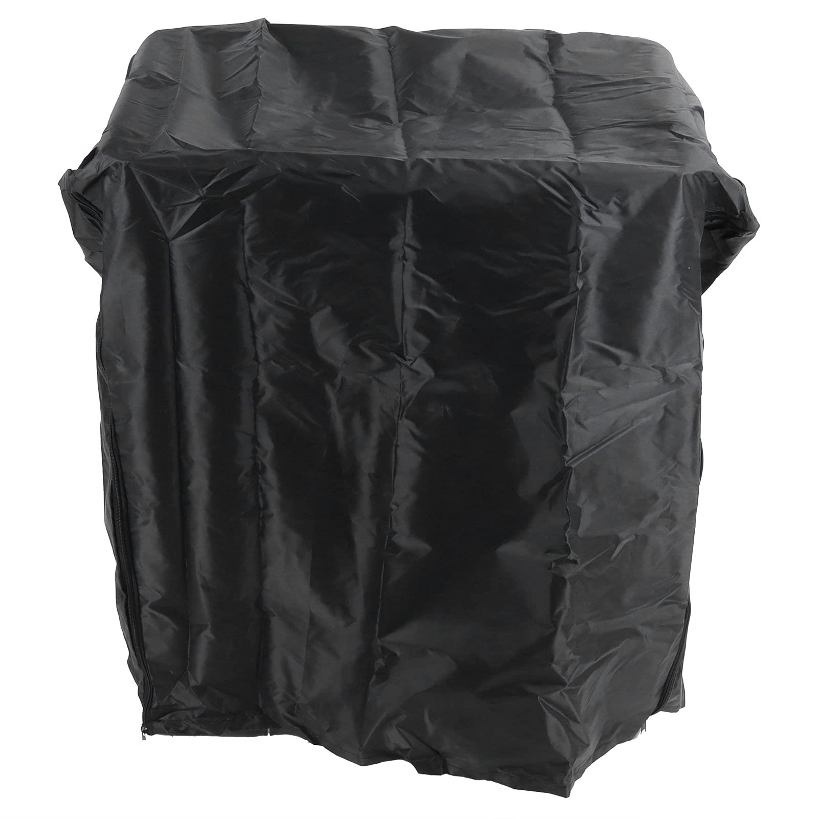 GQCQGS Washing Machine Cover - 40x29x28.0in 210D Silver Coated Oxford Cloth Black