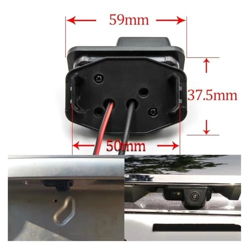 Reversing Camera - Universal RCA connector 680*480 720P