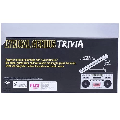 Lyrical Genius - English 3 years and up