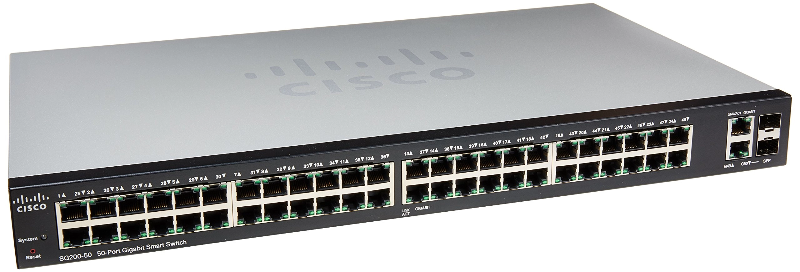 Cisco SLM2048T-NA + SG200-50