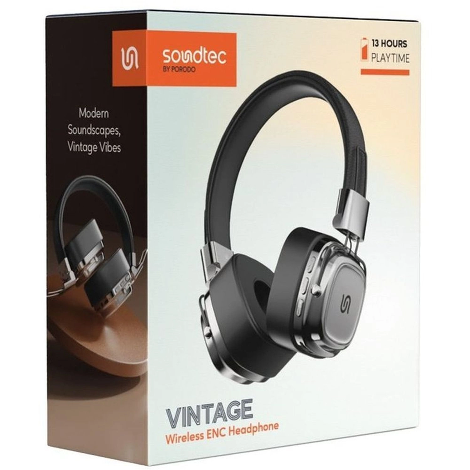Soundtec Vintage Wireless Headphone