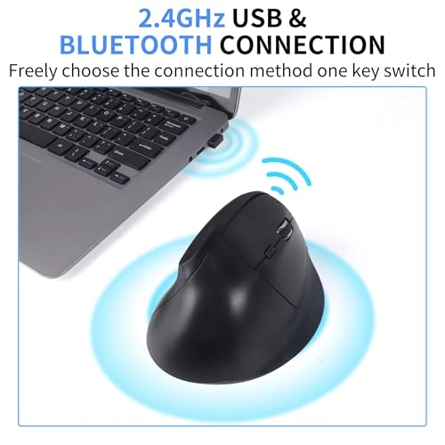 Ergonomic Mouse - Bluetooth USB