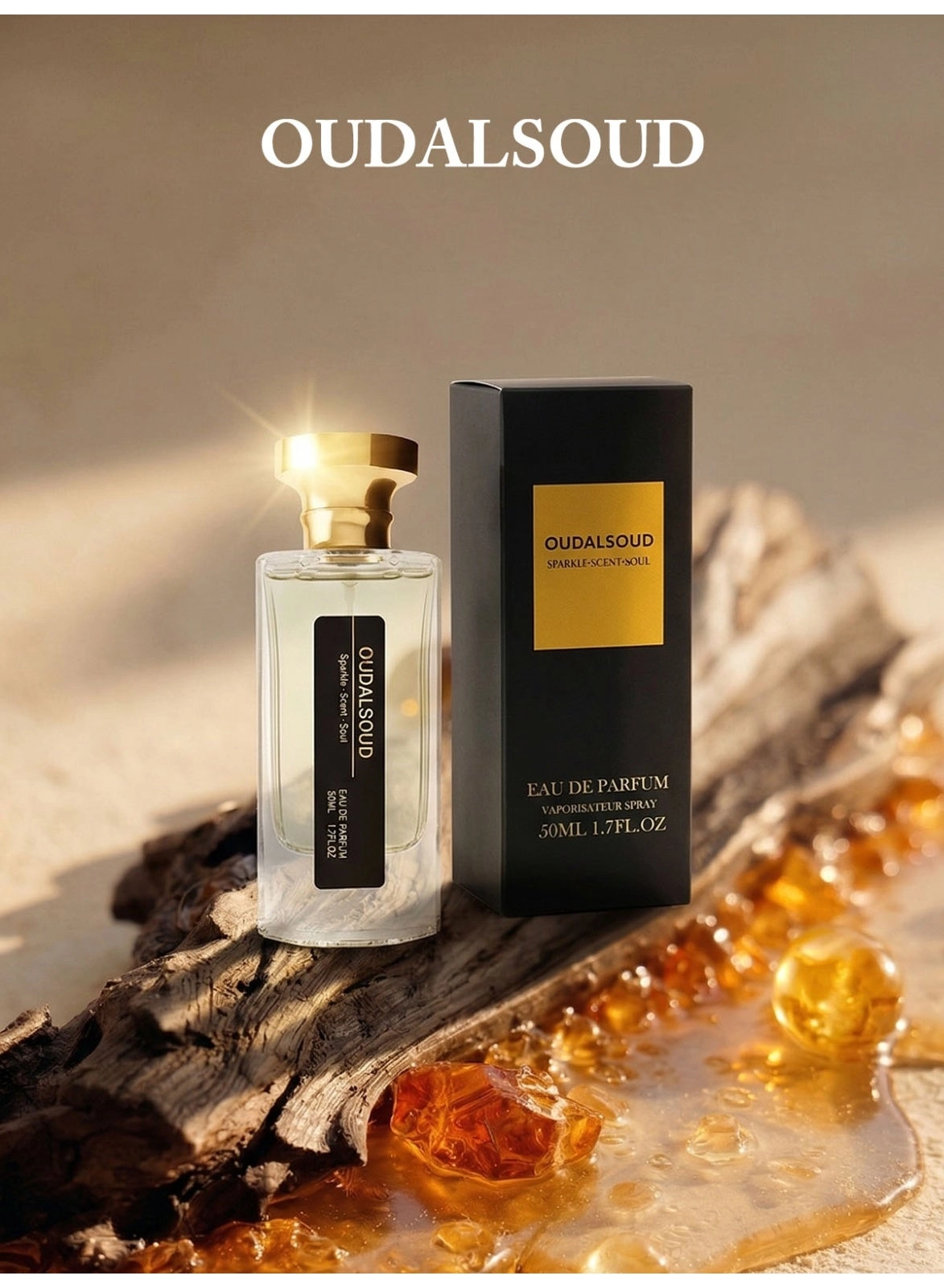 OUDALSOUD Caramel Amber Eau de Parfum 50ml