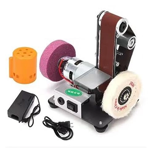 Mini Belt Sander - 7 Variable Speed 10 Sanding Belts