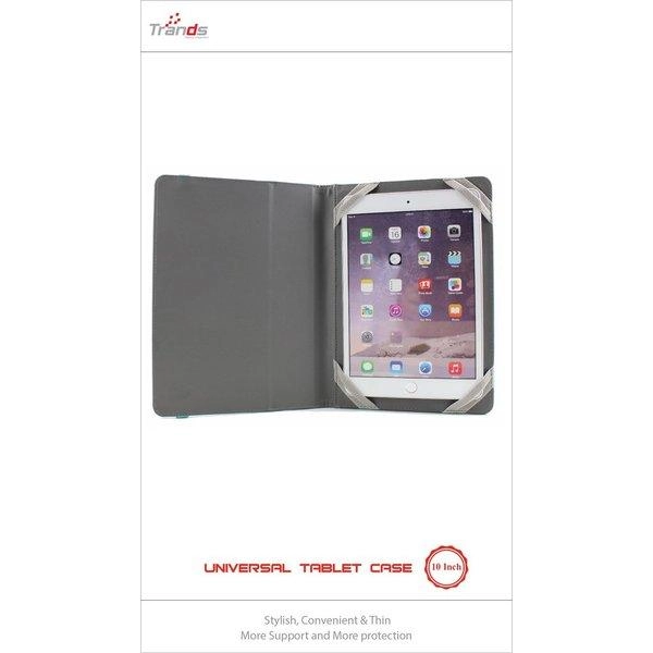 Trands 360 Rotating Case with Display Stand for 10-inch tablets