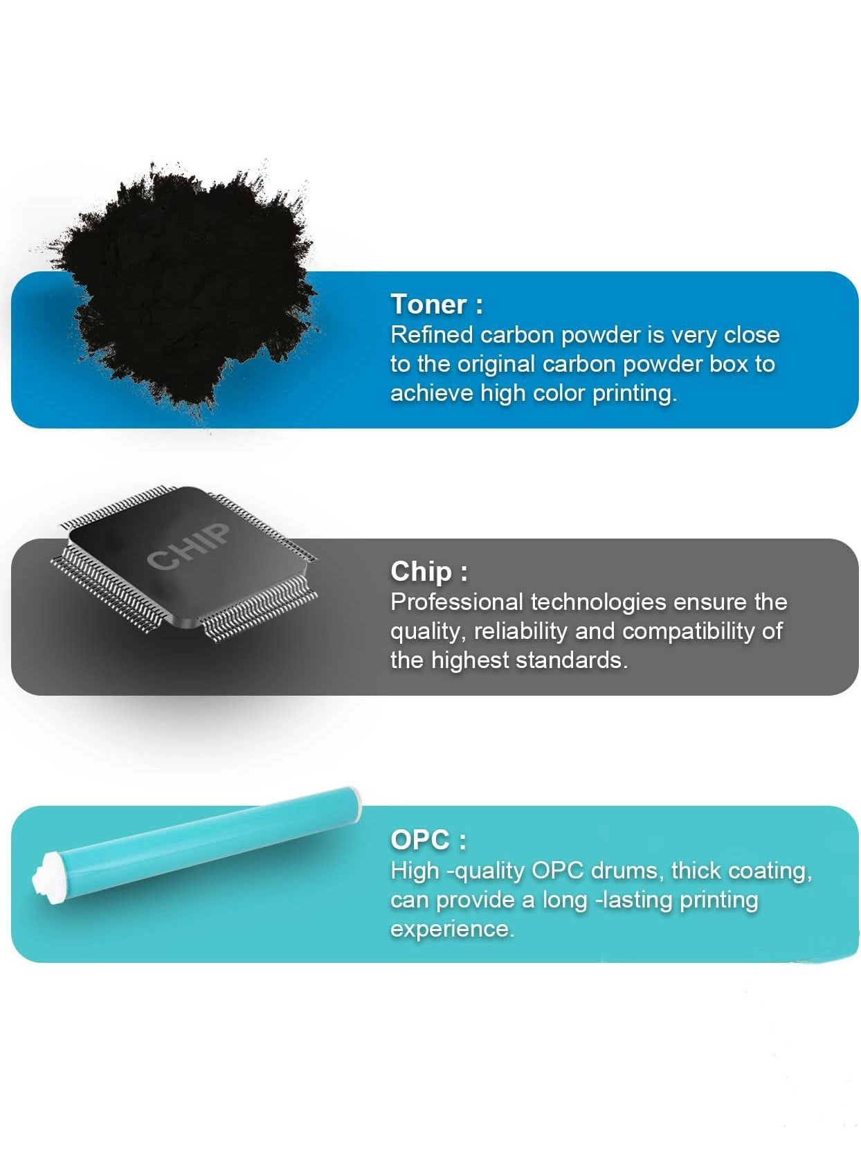 136A Compatible Toner Cartridge - black