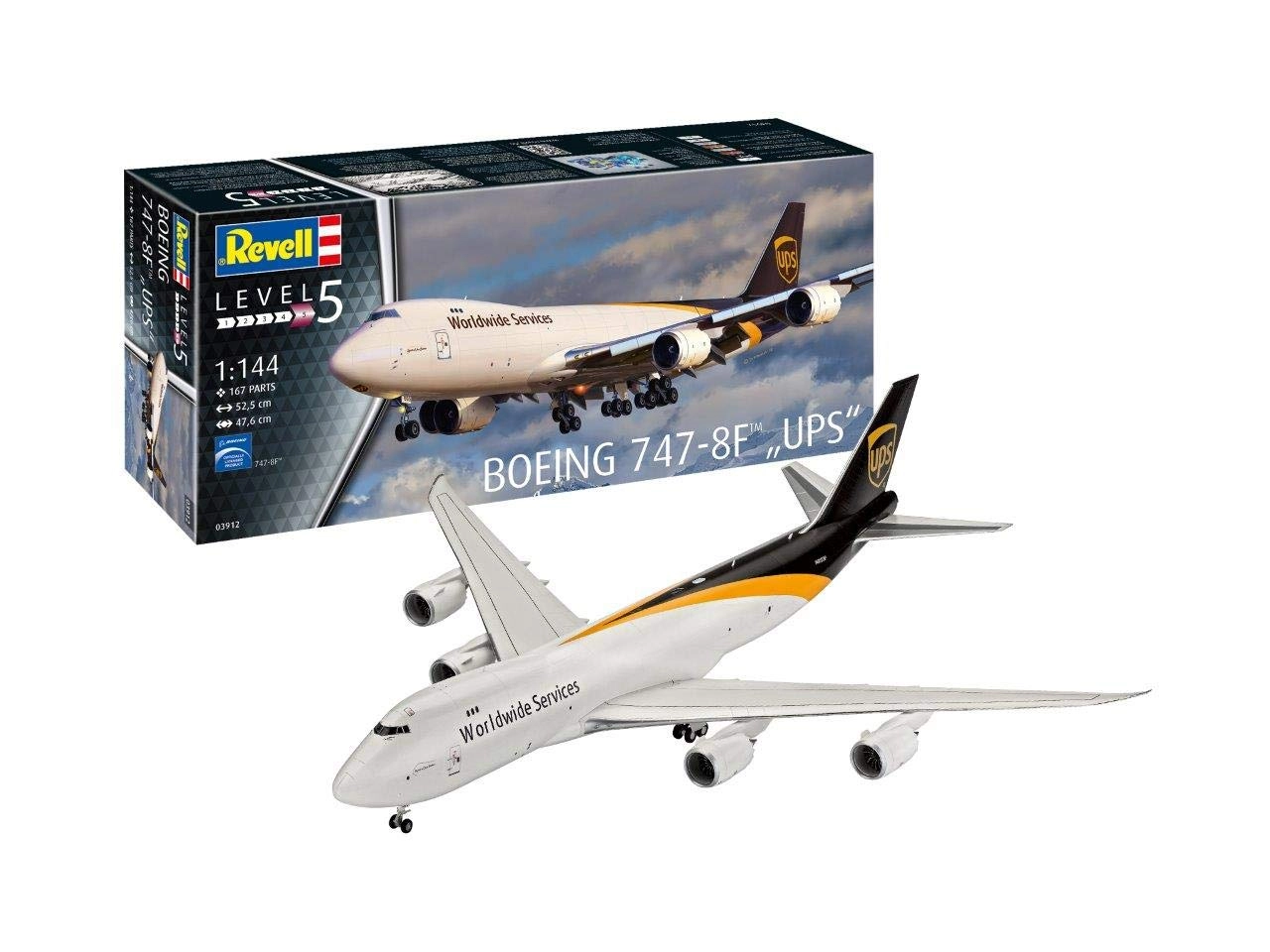 Revell Boeing 7478F Model Kit (RV03912) - 1:144