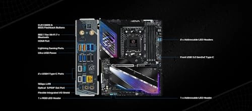 X870E Nova WiFi - ATX Socket AM5