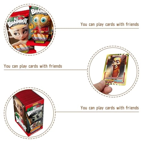 Italian Brain Red Trading Card Set - 6 months - 2 years 180 pieces