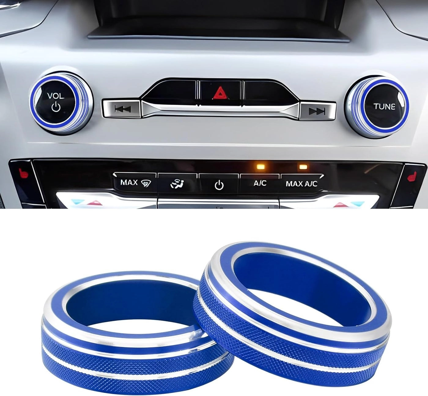 PIFOOG Volume Knob Covers - Ford Explorer 2020-2025