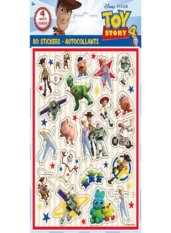 Toy Story Sticker Book Assorted Designs 4 pcs