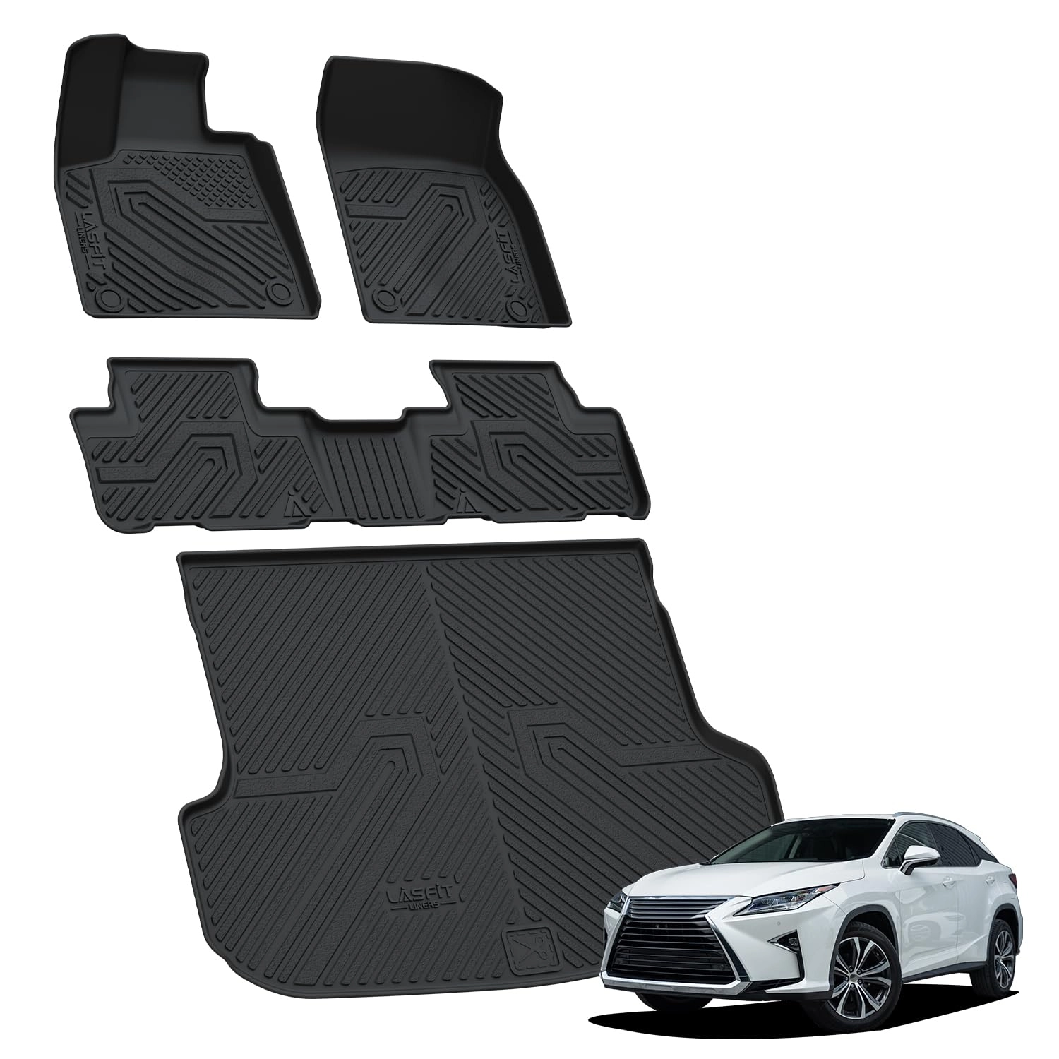 Floor Mats&Trunk Mat - Lexus RX 2022 2021 2020 2019 2018 2017 2016 RX350 RX450h Front & Rear