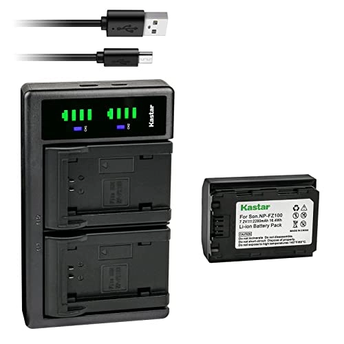 NP-FZ100 - 2280mAh + LTD2 USB Charger