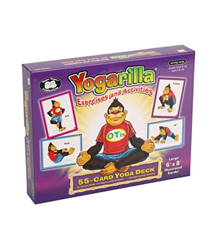 Yogarilla Exercises and Activities - 3 years and up 100 pieces