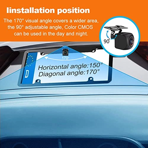 Reversing Backup/Front View Camera - Enhanced night vision RCA