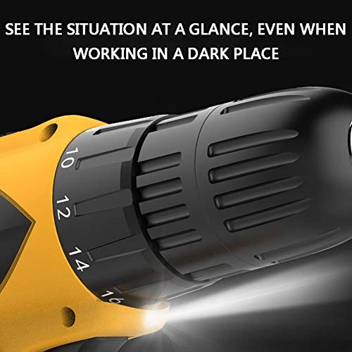 3 in 1 Electric Hammer Drill - Cordless 25+3 N.m 10mm